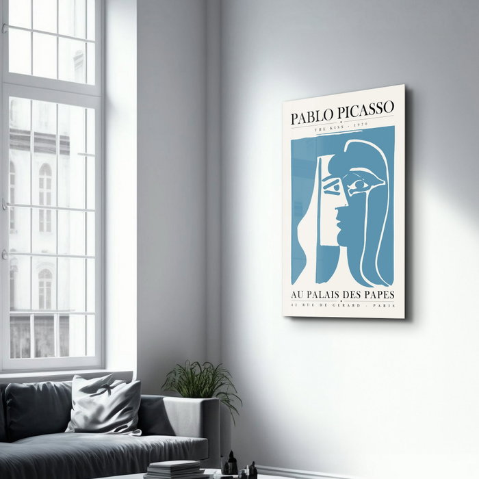 Wallity Pintura Decorativa de Vidrio Templado Multicolor 46 x 72 cm